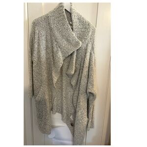 RD Style Heathered Gray Women's Poncho